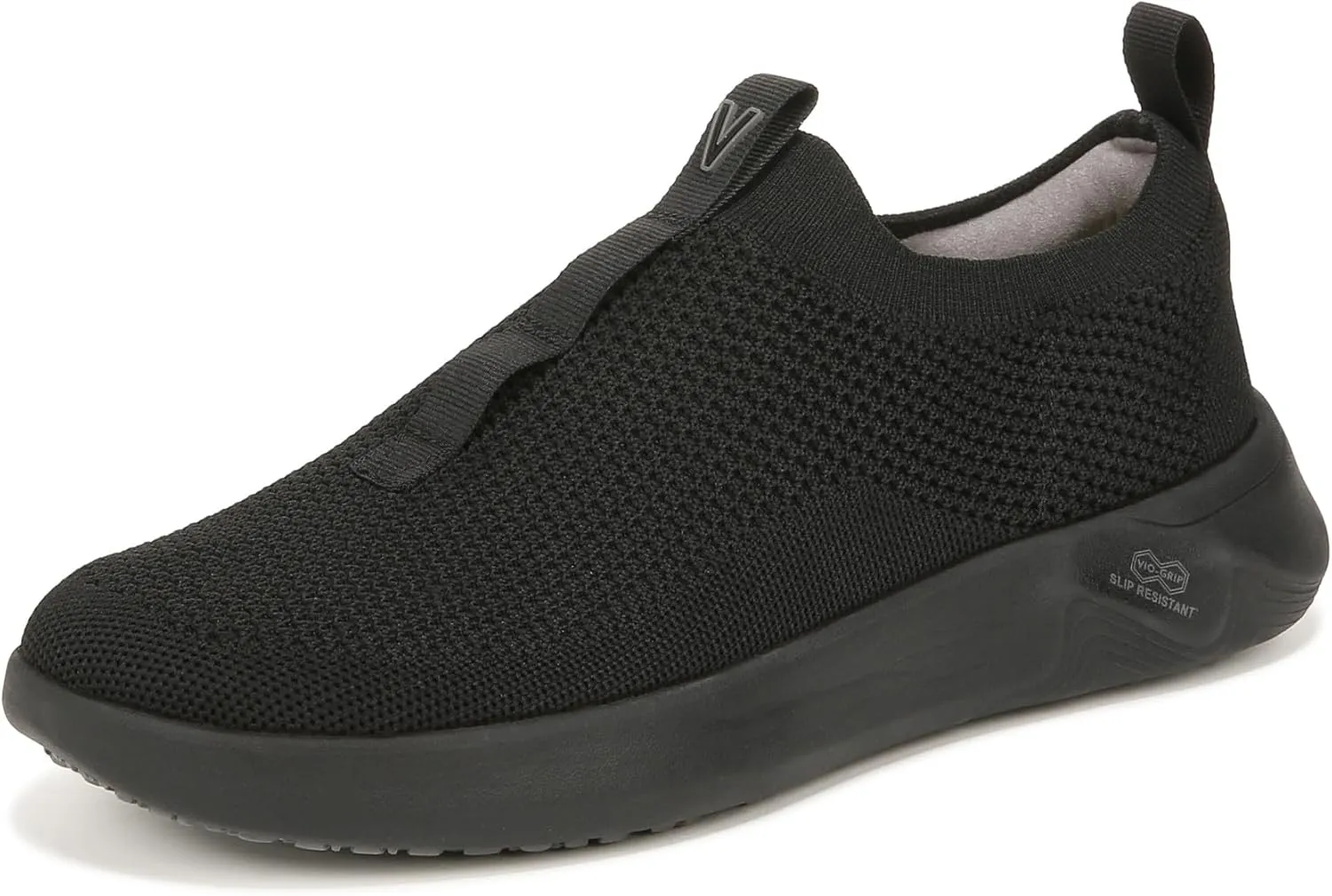 Vionic Women's Escapade Advance Non-Slip Sneakers- Supportive Washable Slip-on Shoes That Includes a Built-in Arch Support Orthotic Footbed That Corrects Pronation and Helps Heel Pain, Sizes 5-12