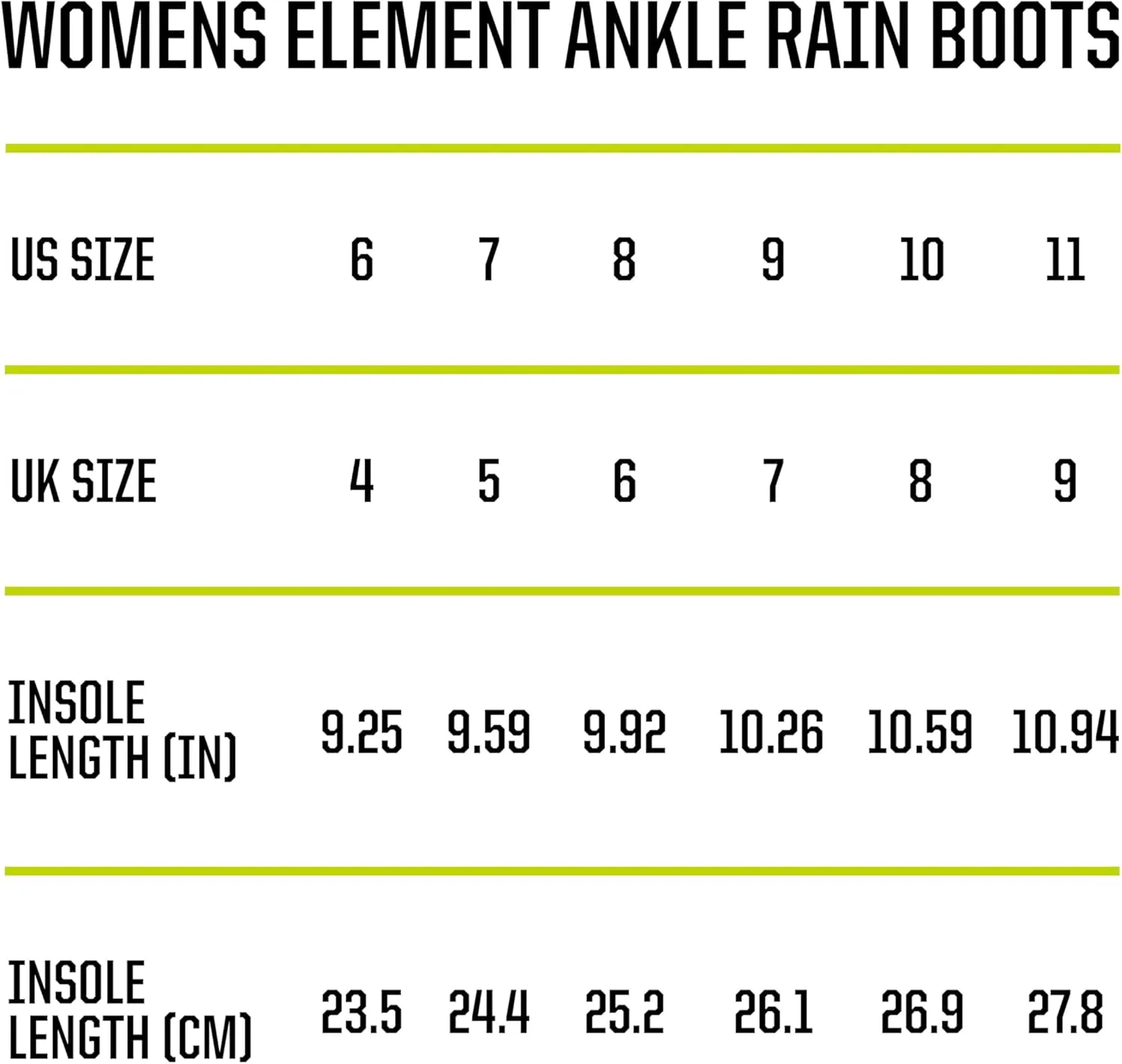 Western Chief Women's Waterproof Element Chelsea Rain Boot with Memory Foam Insole and Slip-Resistant Outsole  Durable and Comfortable for Rainy Days