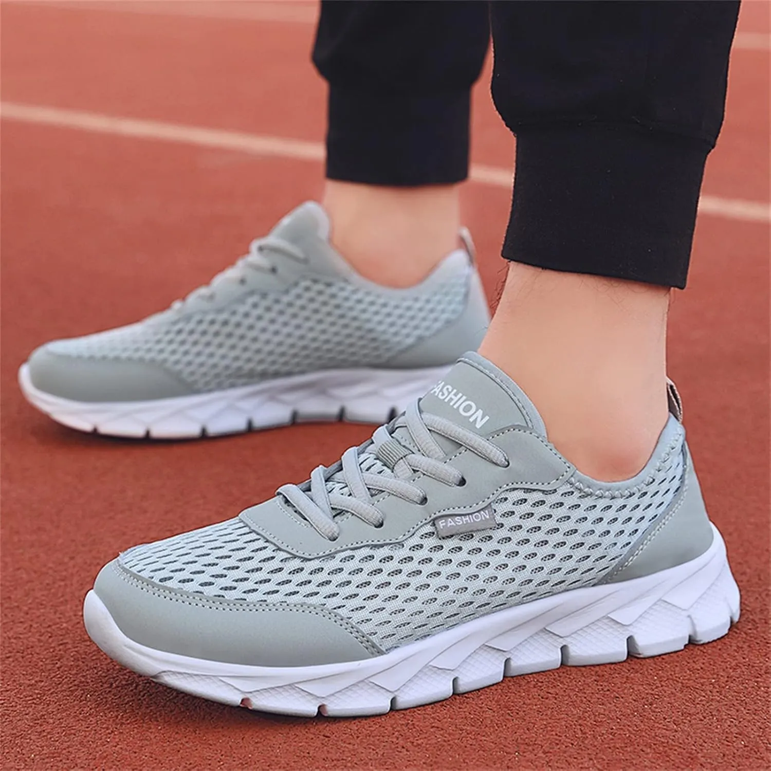 Women's Lace Up Walking Shoes Running Comfortable Tennis Slip On Shoes Women Lightweight Men Casual Shoes Wedge Sneakers Black Tennis Shoe Cross Trainer Shoe