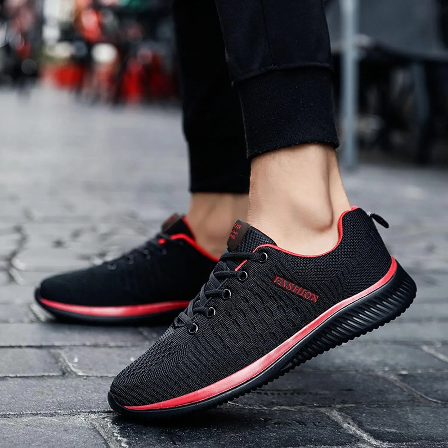 Women's Minimalist Walking Shoes Wide Toe Lace Up Running Shoes for Women Slip On Shoes Dressy Casual Black Platform Sneaker Brown Tennis Shoe Cross Trainer Shoe