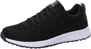 Women's Minimalist Walking Shoes Wide Toe Lace Up Tennis Shoes Men Athletic Casual Shoes for Fall Women Shoes Sneakers Black Tennis Shoe Trainers Shoe