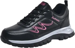 Womens Orthopedic Walking Shoes Non Slip Comfortable Breathable Workout Gym Sports Shoes Canvas Slip on Shoe