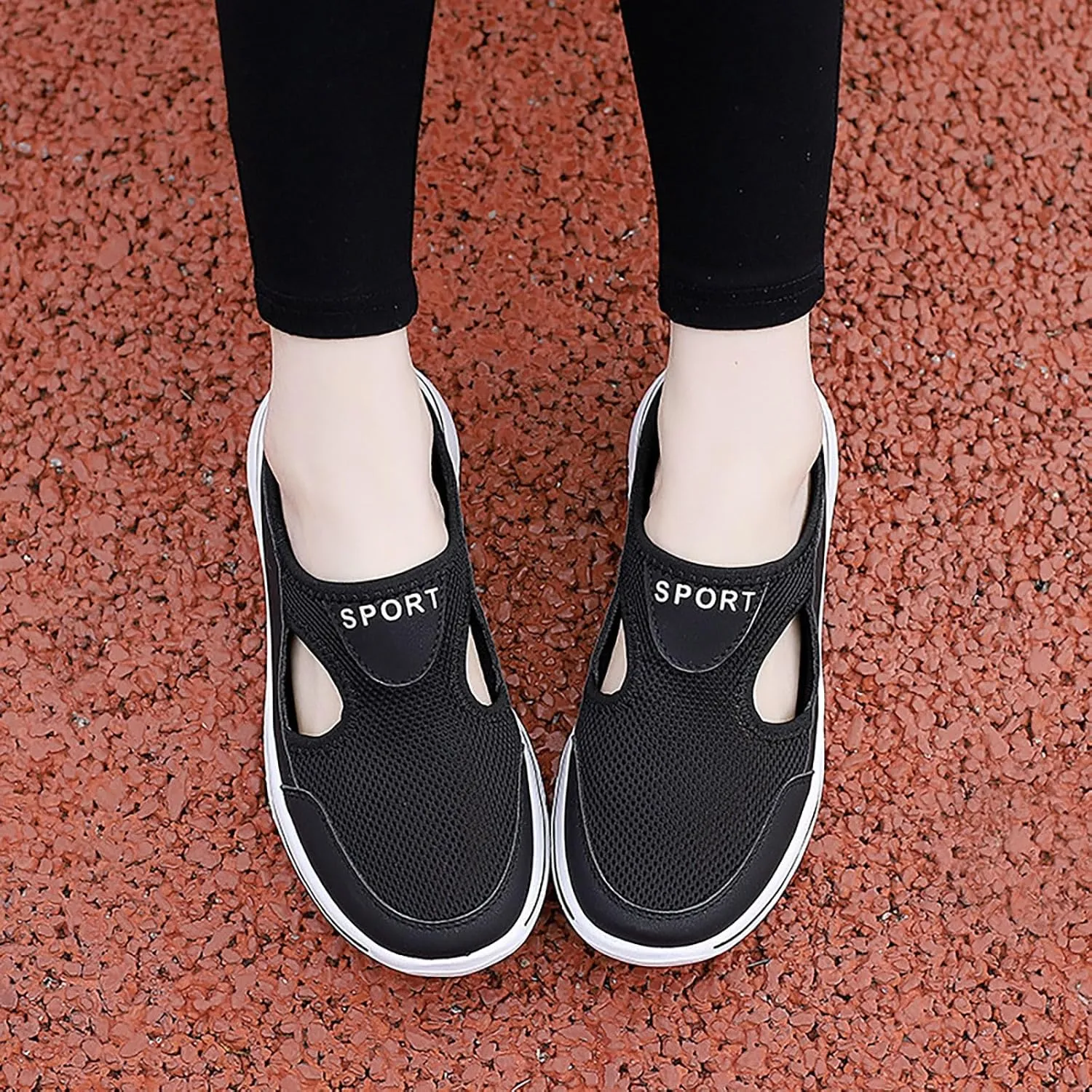 Womens Running Shoes Food Service Ladies Casual Shoes Waterproof Sneakers Comfortable Orthopedic Sandals Waterproof Tennis Shoe Loafers Casual Slip On
