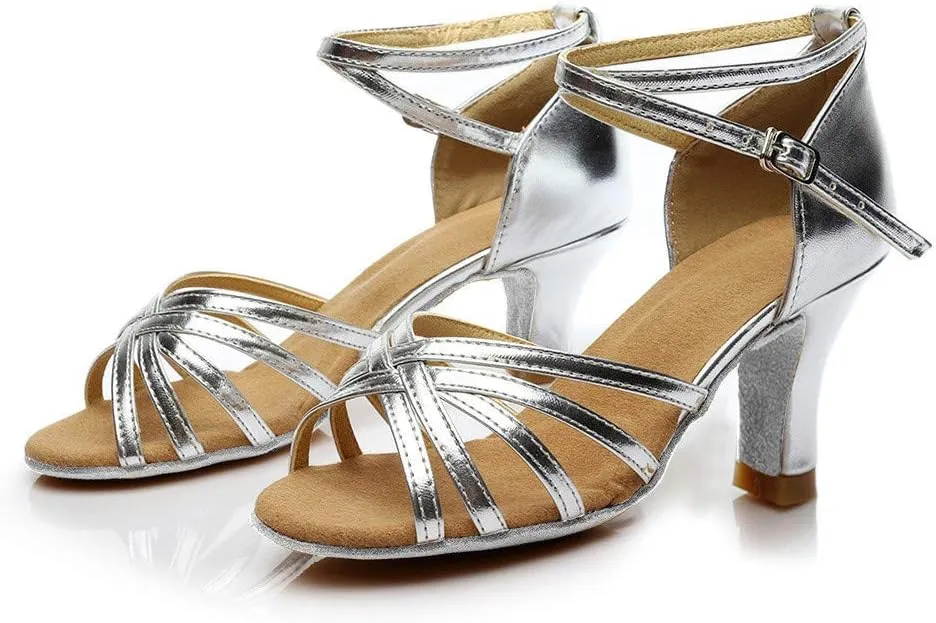 Women'S Sandals Size 8 With Arch Support Fashion Latin Dancing Shoes Women Ballroom Dance Shoes Women Wedges Sandals