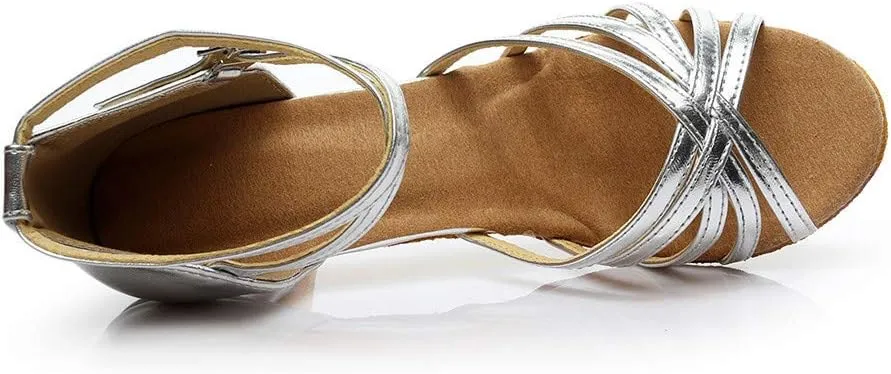 Women'S Sandals Size 8 With Arch Support Fashion Latin Dancing Shoes Women Ballroom Dance Shoes Women Wedges Sandals