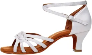 Womens Sandals Size 9.5 Women's Prom Ballroom Latin Dance Shoes Square Dance Shoes Wedge Heels Teen Girls