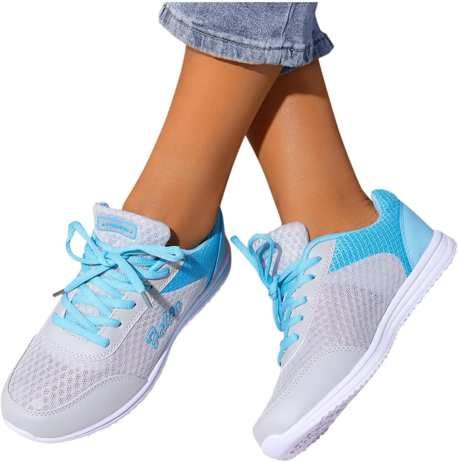 Womens Slip on Walking Shoes Comfort Lightweight Breathable Running Shoes for Women Jogging Woman Shoes Casual Platform Sneakers Steel Toe Tennis Shoe Trainers Shoe