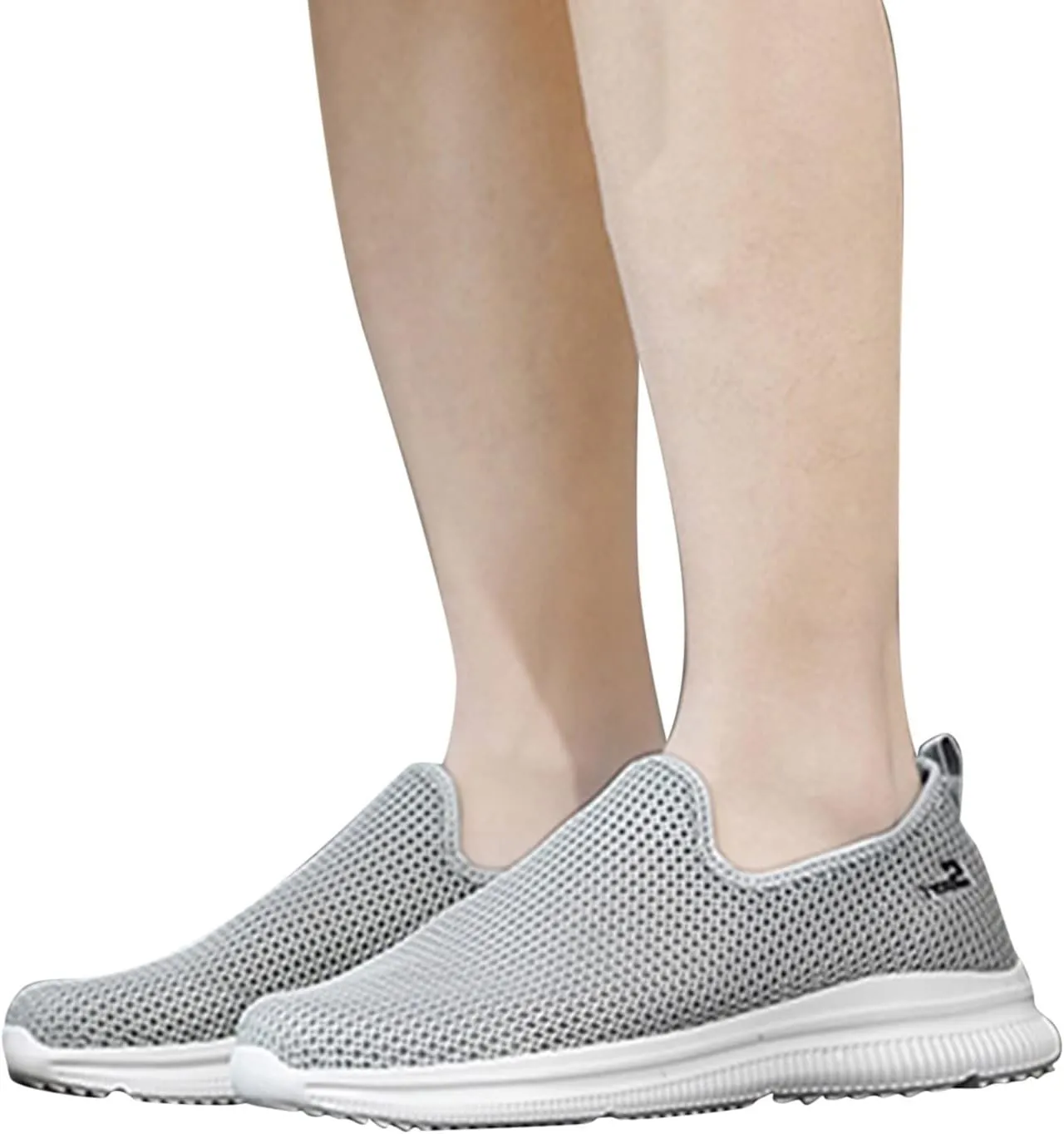 Womens Slip On Walking Shoes Lightweight Breathable Non Slip Non Slip Work Shoes Women Casual Women's Casual Shoes Waterproof Sneakers Tennis Shoe Cross Trainer Shoe