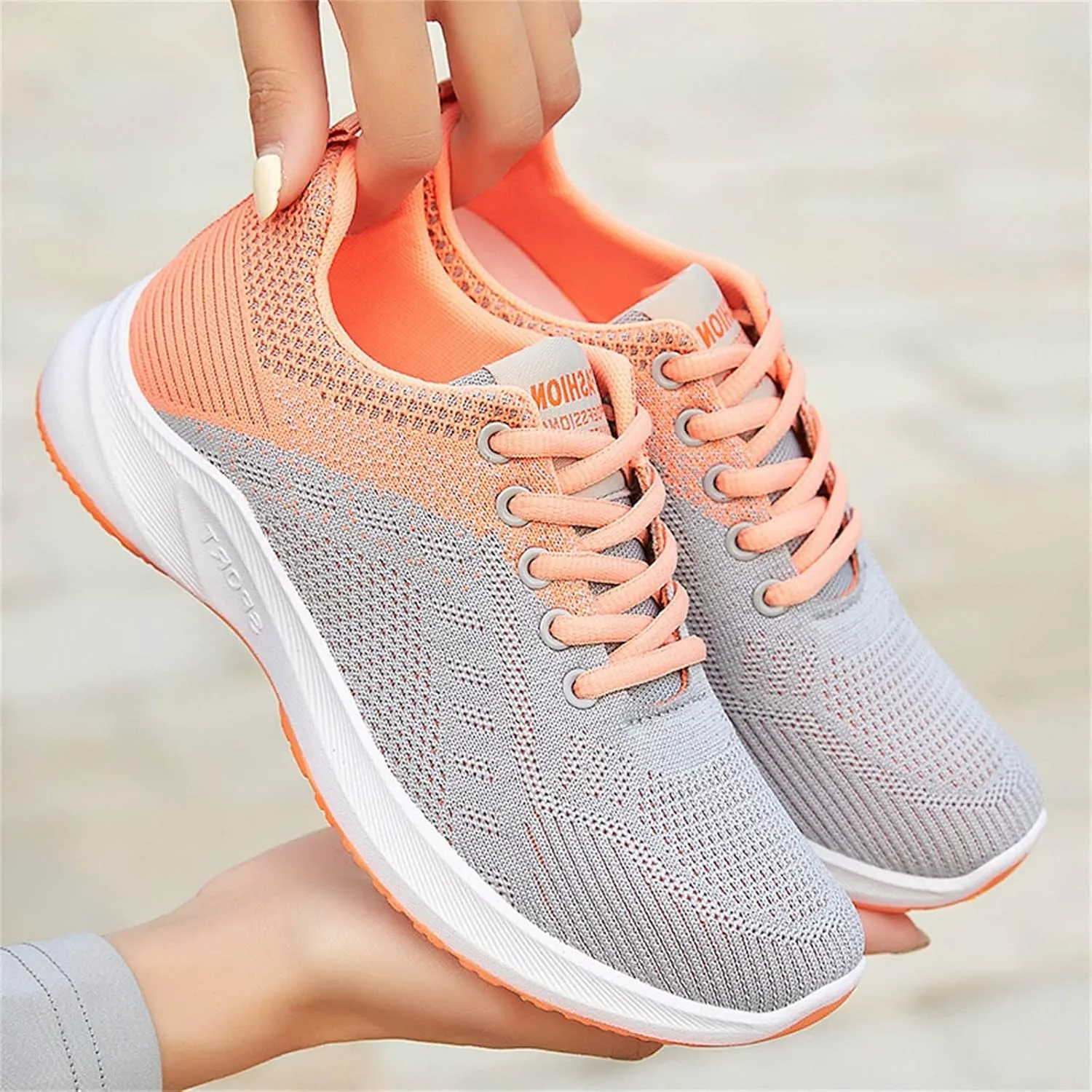 Women's Sneakers Athletic Sport Running Shoes Lace Up Mens Casual Shoes Breathable Men Casual Shoes Fashion Sneakers 2025 Slip On Tennis Shoe Trainers Shoe