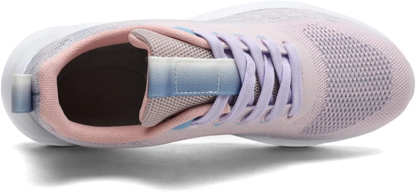 Women's Sneakers Womens Lightweight Breathable Comfortable Running Tennis Shoes Non Slip Workout Walking Sneakers