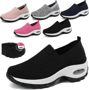 Women's Sports Shoes, air Cushion Shoes, Body Shaping Shoes, Women's Slip-on Corrective Shoes, Arch Support Sports Shoes