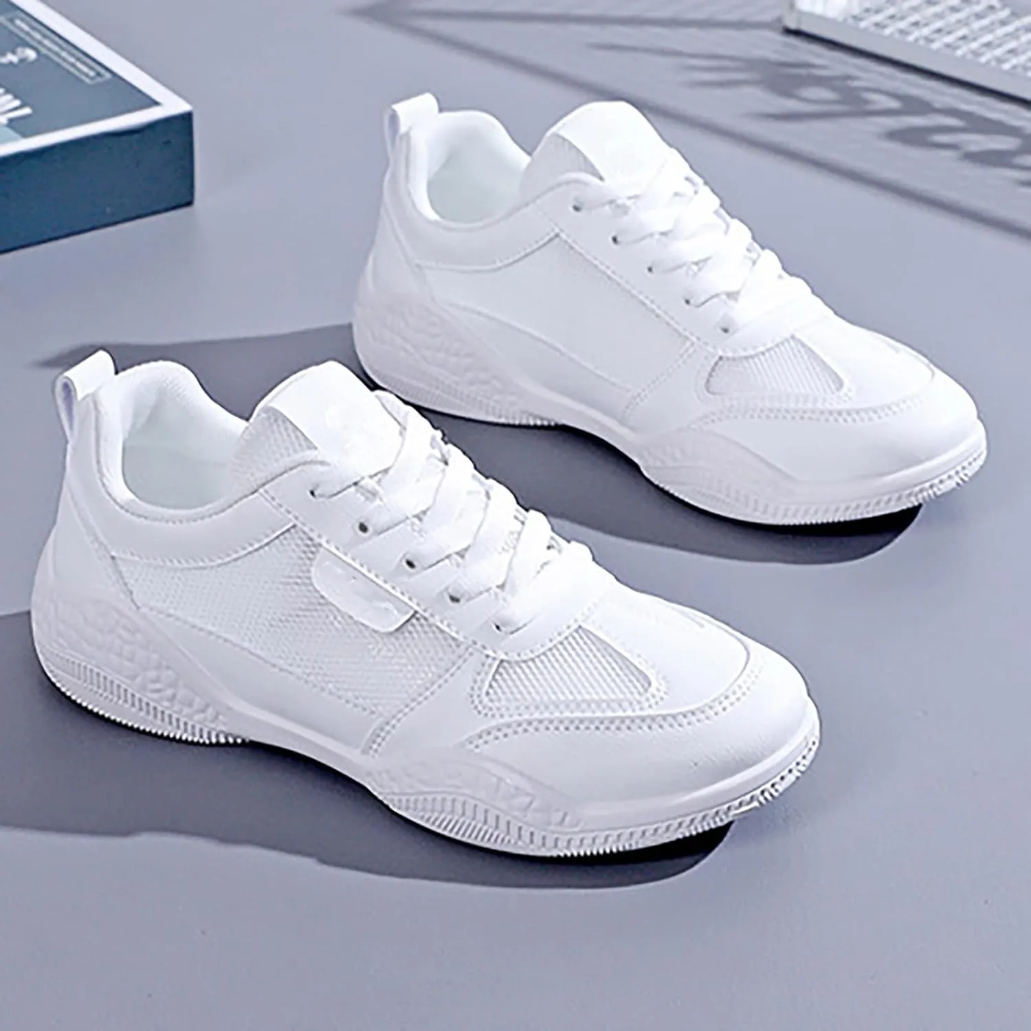 Women's Walking Shoes Lightweight Breathable Running Shoes Walking Shoes Women Sports Men's Shoes Casual Women's Fashion Sneakers Steel Toe Tennis Shoe Cross Trainer Shoe